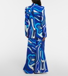 Pucci - Abstract wool-blend blazer
