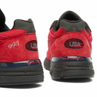 New Balance U9935CX Made in USA Sneaker in Team Red