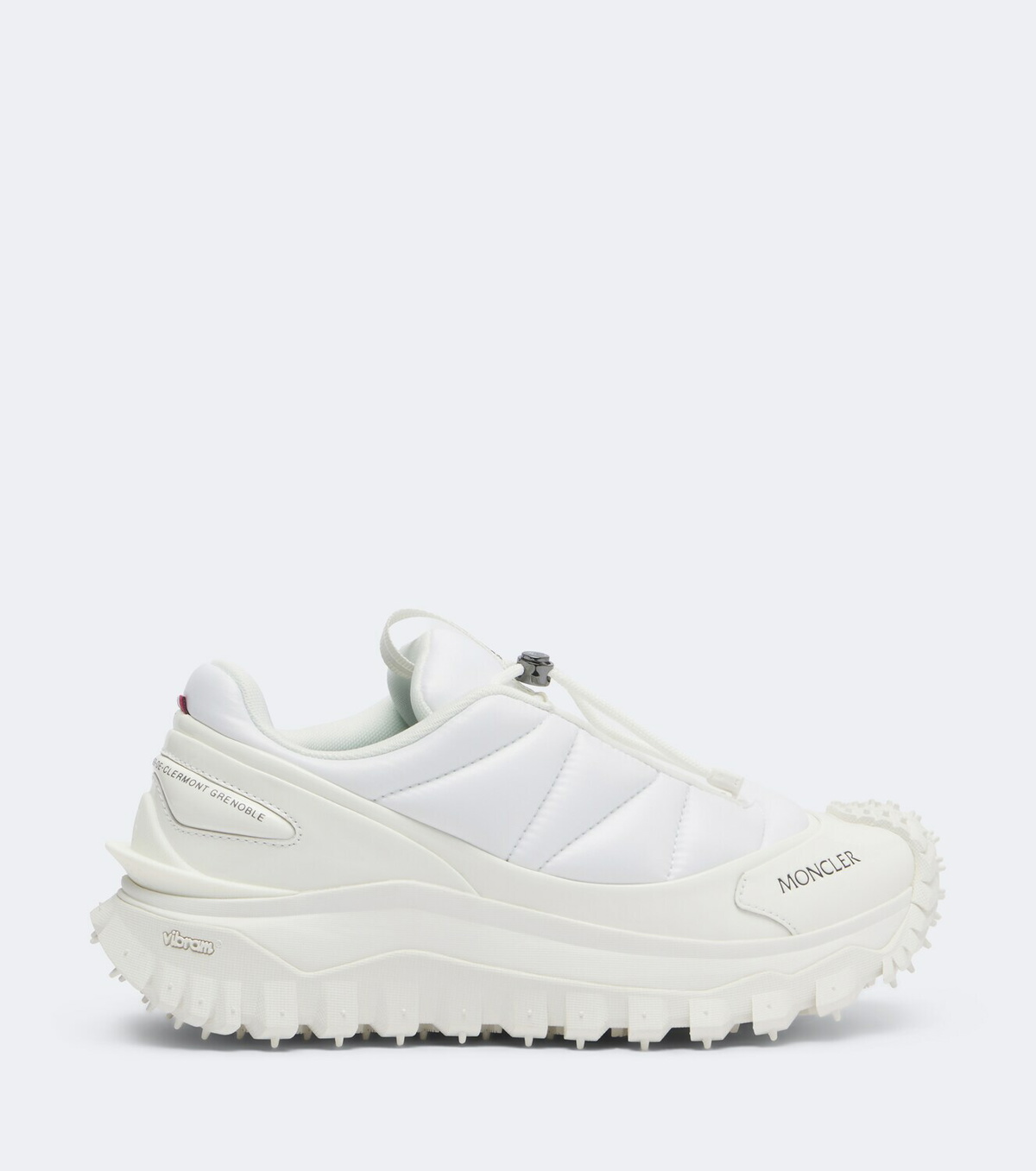 Moncler Trailgrip Puffer leather-trimmed sneakers