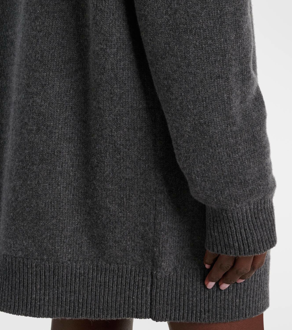 The Frankie Shop Maxime wool and cashmere-blend sweater dress