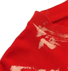 Resort Corps - Printed Tie-Dyed Cotton-Jersey T-Shirt - Red