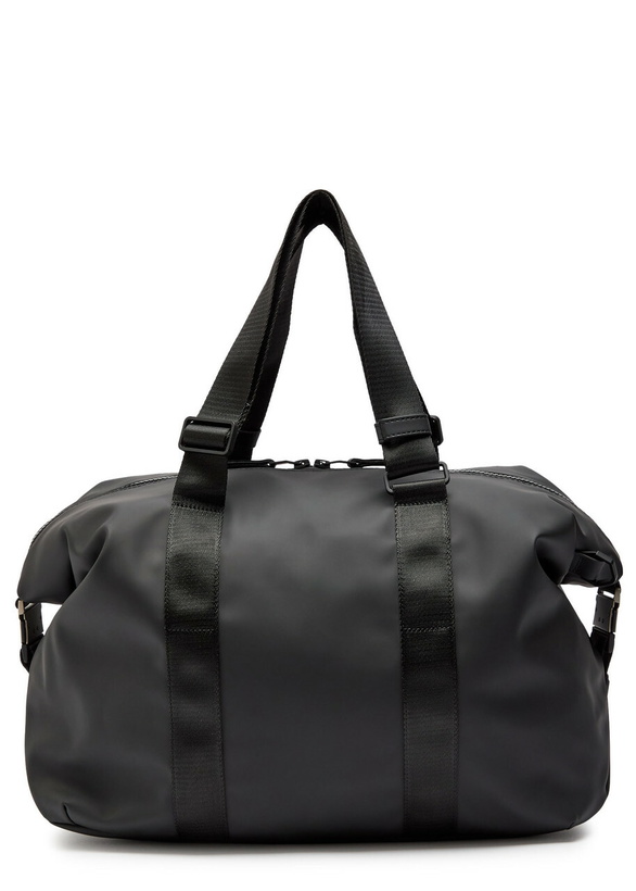 Photo: Rains Valera Weekend Small Rubberised Holdall - Black - One Size