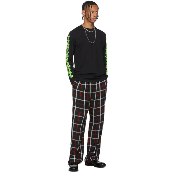 SSS World Corp Black Fire Dollar Long Sleeve T-Shirt