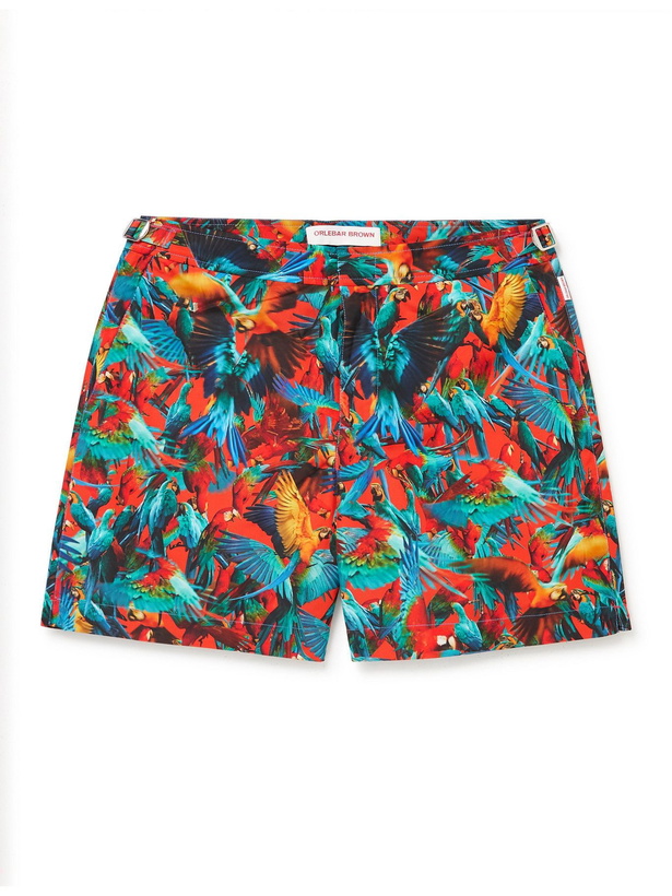 Photo: Orlebar Brown - Bulldog Mid-Length Printed Swim Shorts - Multi