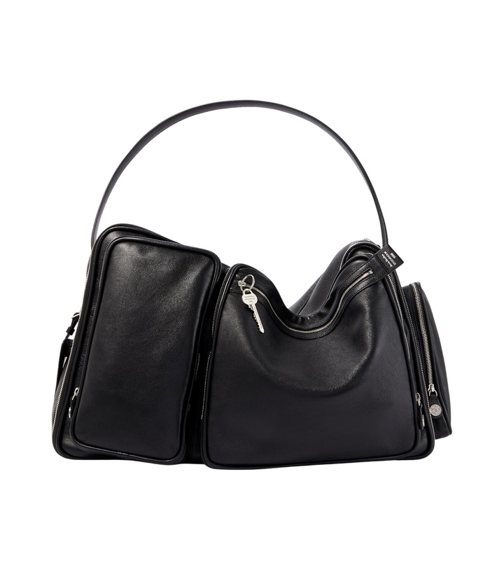 Photo: Acne Studios Camero Hotel leather shoulder bag