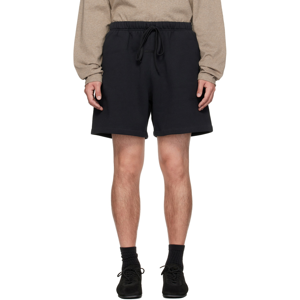 Fear of God ESSENTIALS Black Classic Sweat Shorts