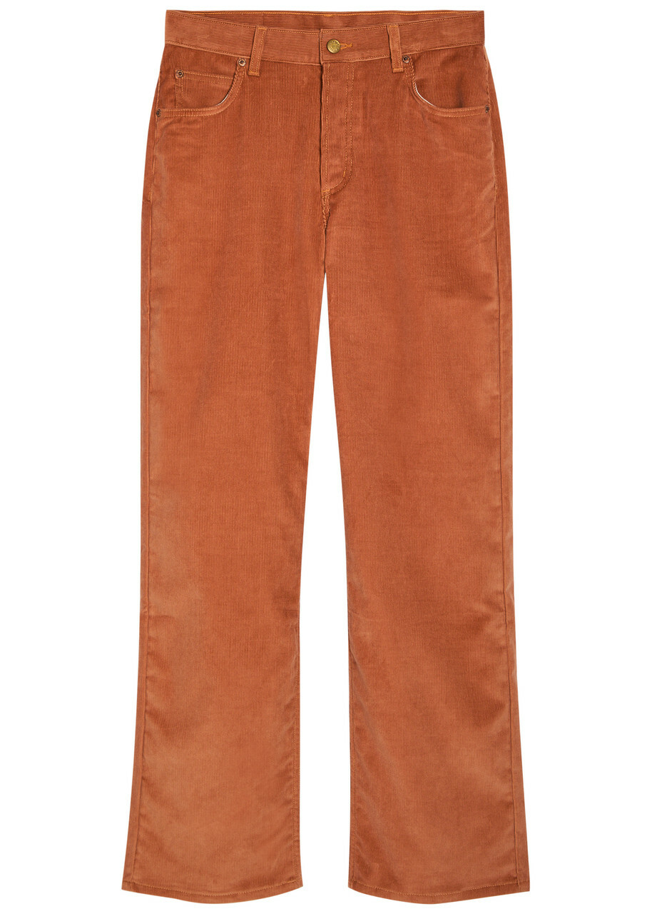 B Sides Bec Straight-leg Corduroy Jeans Brown