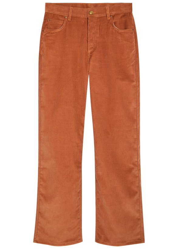 Photo: B Sides Bec Straight-leg Corduroy Jeans Brown