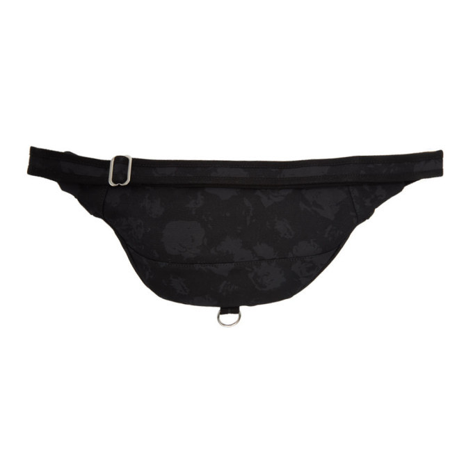 Lad Musician Black Rose Fanny Bag