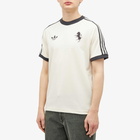 Adidas Men's Juventus FC OG 3 Stripe T-Shirt in Wonder White