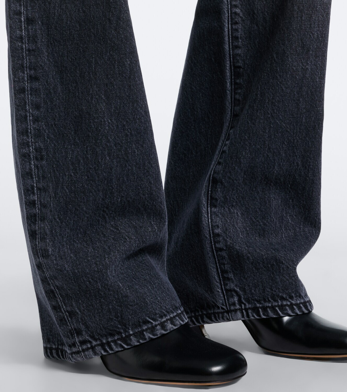 SLVRLAKE Hailey barrel-leg jeans