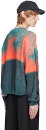 MISBHV Orange & Blue Sunset Sweater