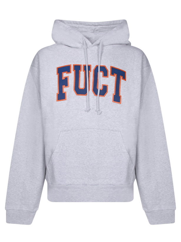 Photo: Fuct Logo Grey Hoodie