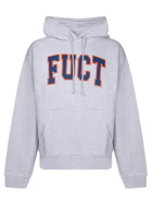 Fuct Logo Grey Hoodie