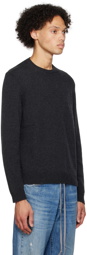 Ralph Lauren Purple Label Gray Cashmere Sweater