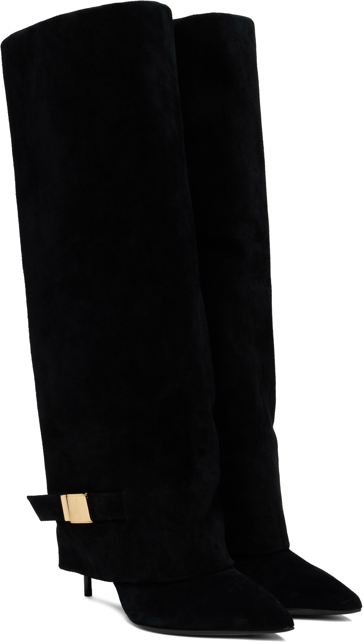 Balmain Black Uma Tall Boots