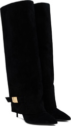 Balmain Black Uma Tall Boots