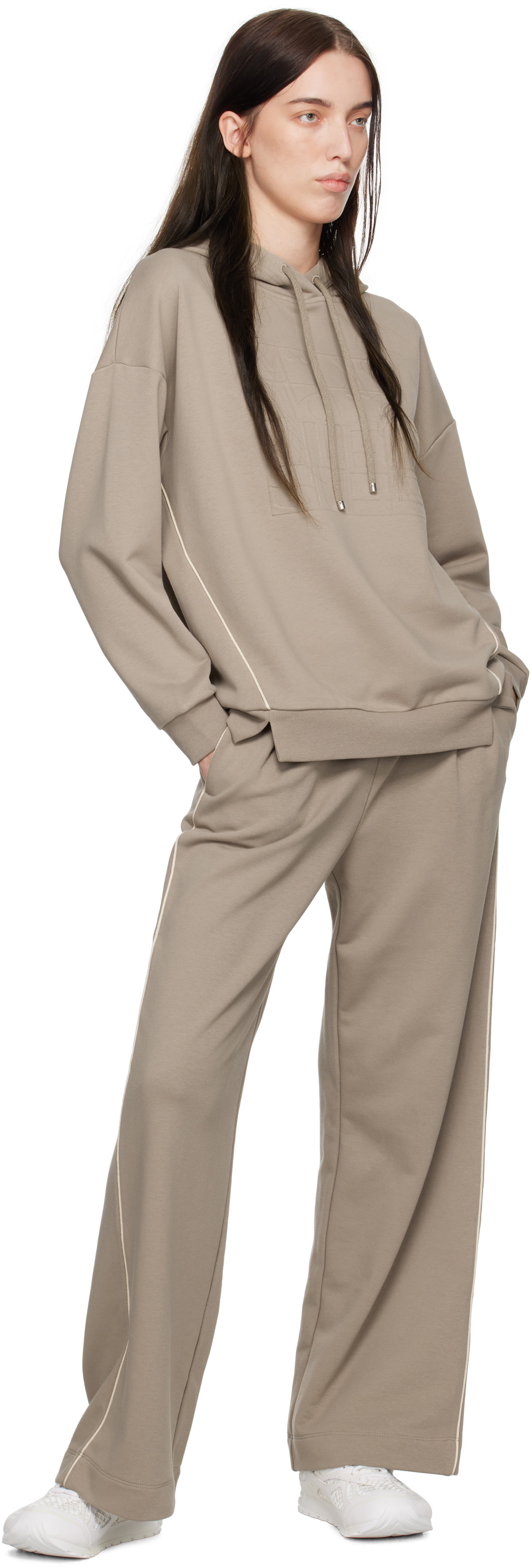 Max Mara Leisure Taupe Curve Lounge Pants