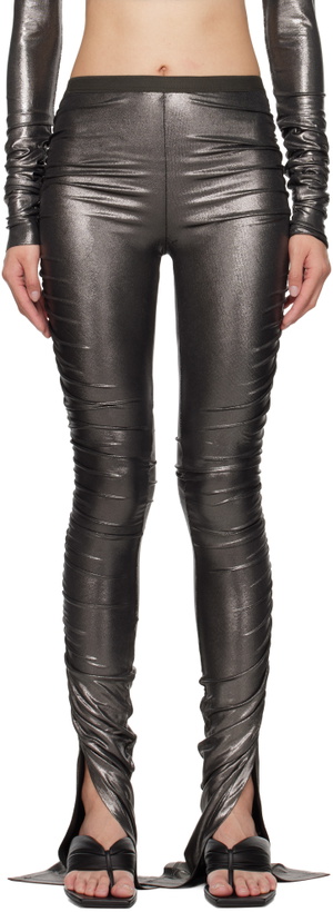 Photo: Rick Owens Lilies Gunmetal Hollywood Svita Leggings