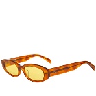 Bonnie Clyde Plum Plum Sunglasses in Tortoise/Sunglow