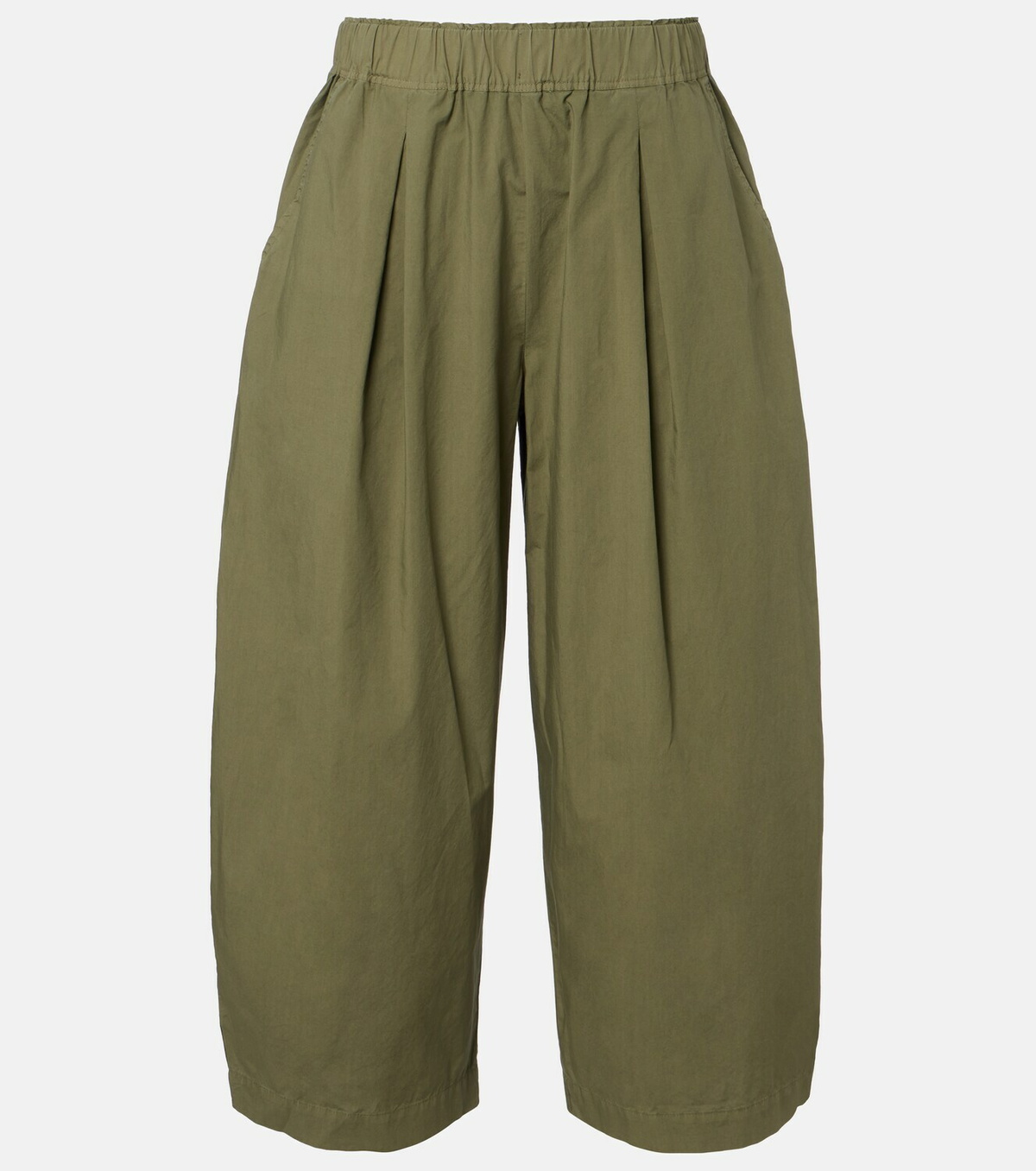 Velvet Sophia cotton poplin wide-leg pants