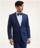 Brooks Brothers Men's Madison Fit Sharkskin 1818 Suit | Blue