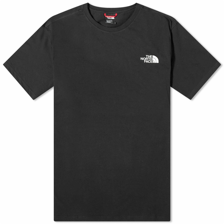 Photo: The North Face Men's Collage T-Shirt in Tnf Black/Summit Gold