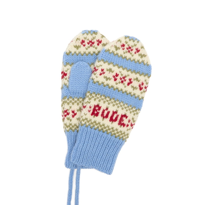 Photo: Bode Women's Wedgewood Mittens in Multi