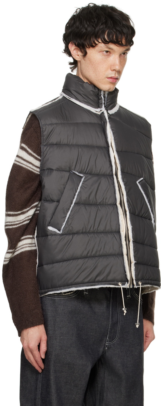 Camiel Fortgens Gray Body Warmer Vest