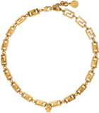 Versace Gold Greca Necklace