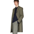 Acne Studios Brown Vichy Check Coat