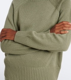 Jardin des Orangers Wool and cashmere turtleneck sweater