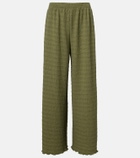 Jade Swim Amaya sheer wide-leg pants