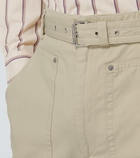 Isabel Marant - Paolino cotton and linen shorts