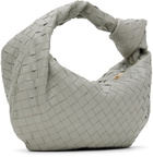 Bottega Veneta Gray Teen Jodie Shoulder Bag