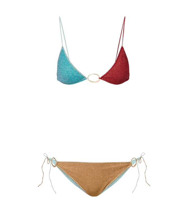 Photo: Oséree Lumière colorblocked bikini