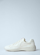 Prada Leather Low-Top Sneakers