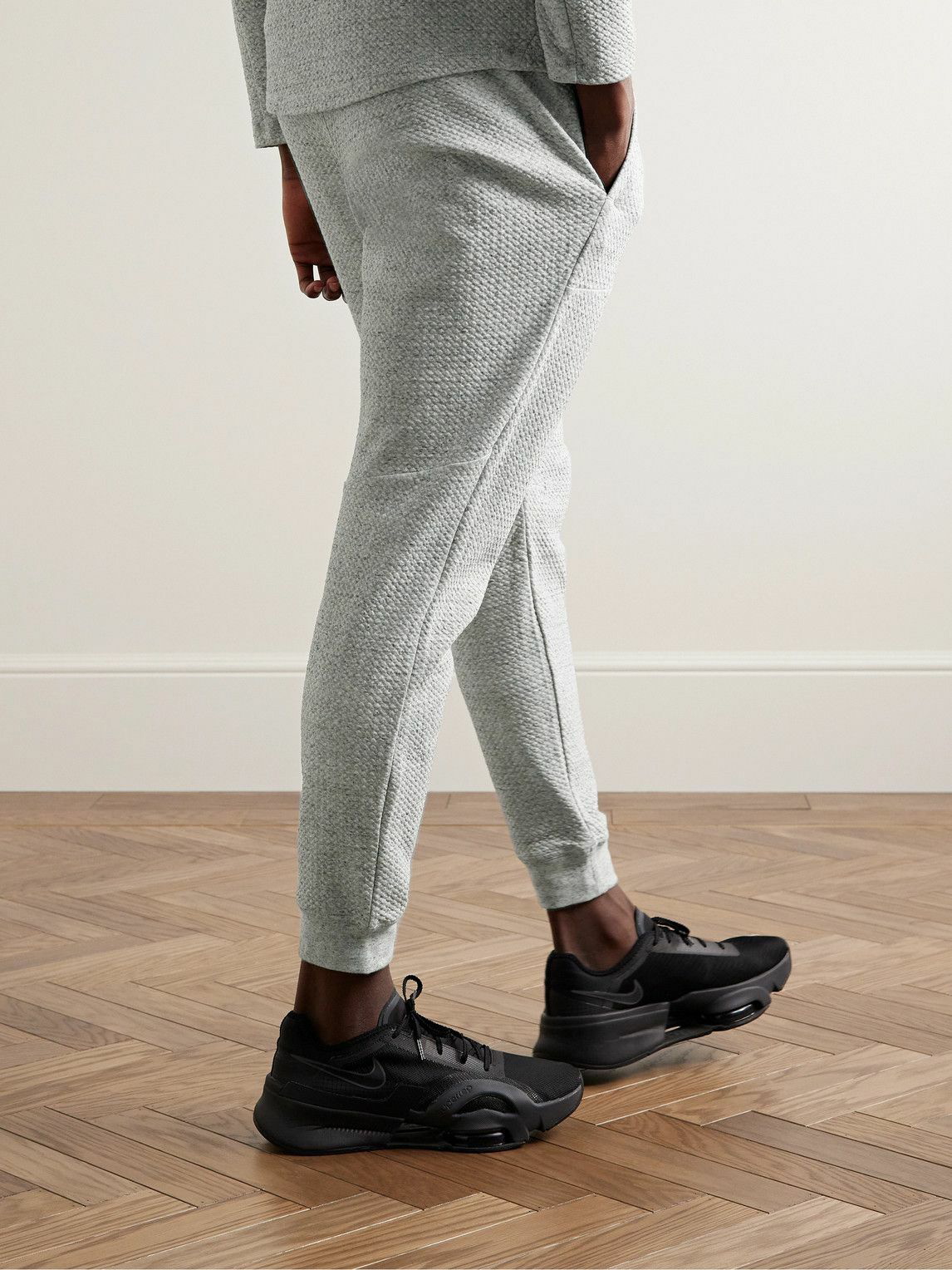 Lululemon - Steady State Tapered Cotton-Blend Jersey Sweatpants