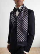 Favourbrook - Fringed Silk-Jacquard Scarf