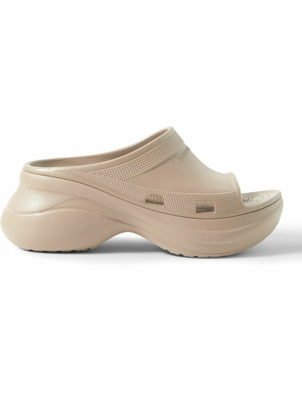 Photo: Balenciaga - Crocs Pool EVA Slides - Neutrals