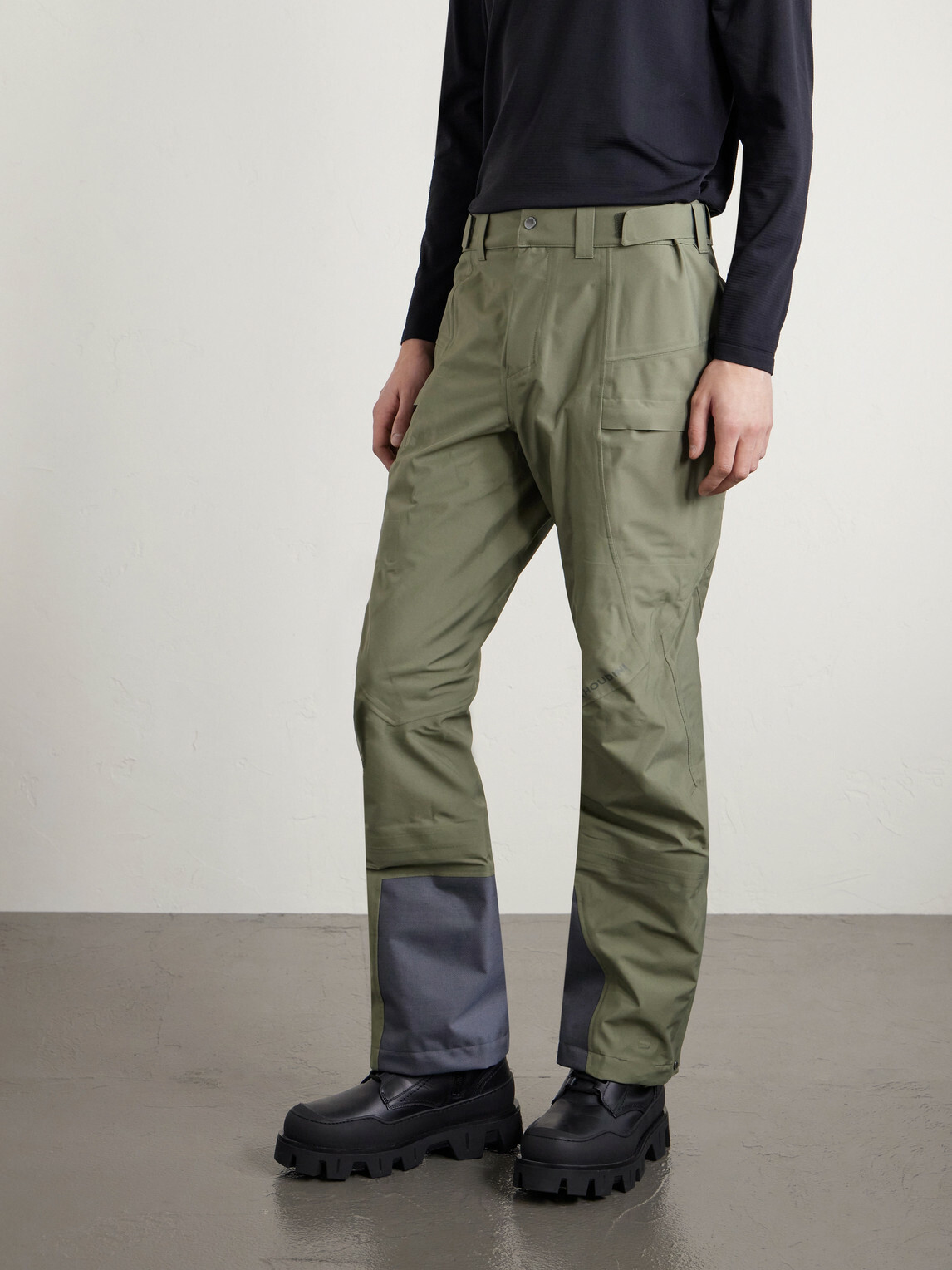 Houdini - Ride Straight-Leg Schoeller®-Trimmed Recycled Ski Pants - Green