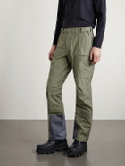 Houdini - Ride Straight-Leg Schoeller®-Trimmed Recycled Ski Pants - Green