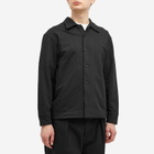 Lady White Co. Men's Francisco Relaxed Overshirt in Black