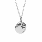 TwoJeys Men's 8 Ball Necklace in Sterling Silver 