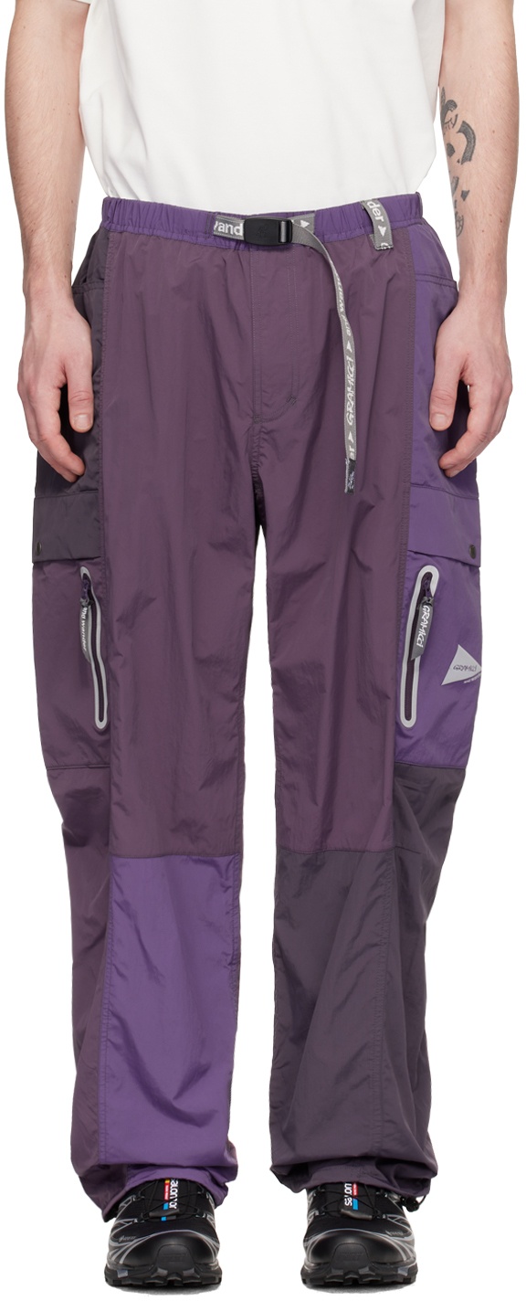 Photo: and wander Purple Gramicci Edition Cargo Pants