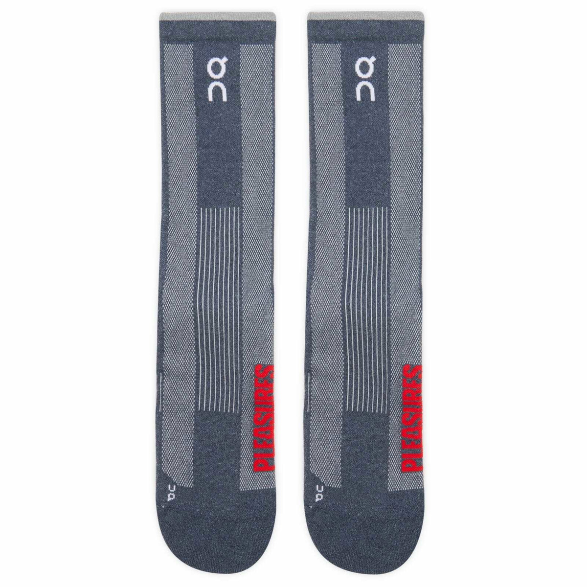 ON x Pleasures x The Loop Socks in Nile