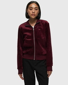 Adidas Wmns Velvet Tracktop Purple - Womens - Track Jackets