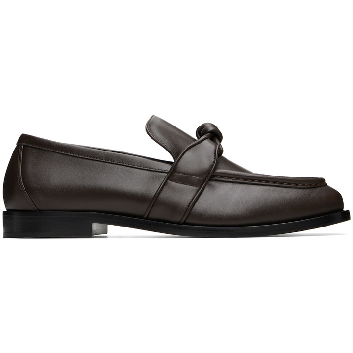 Photo: Bottega Veneta Brown Astaire Loafers