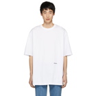 Calvin Klein 205W39NYC White Embroidered Logo T-Shirt