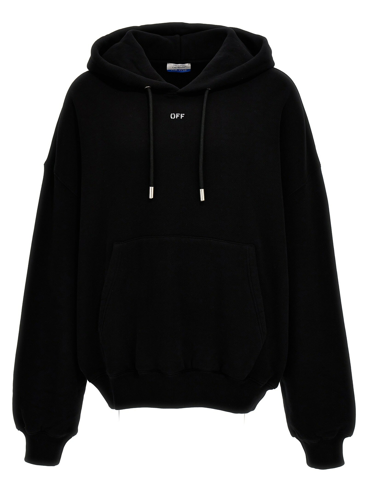 【関税込み】Off-White ブラック Blurred Mary Skate フーディ Off-White Blurred Mary Skate Hoodie | forward | REVERSIBLE